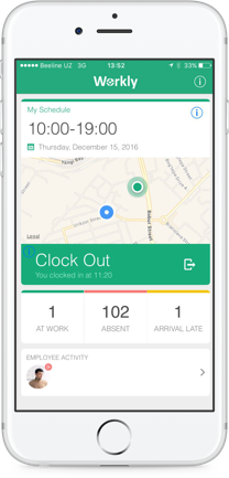 Time&Attendance client application - 2 | Workly