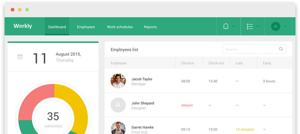 time attendance tracking